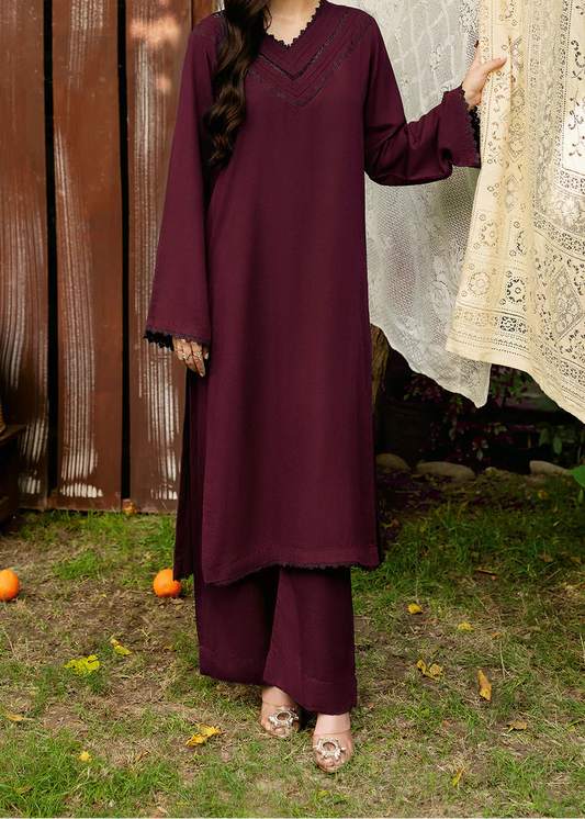 C-S 047- STITCHED 2PC LAWN CO-ORD SET.