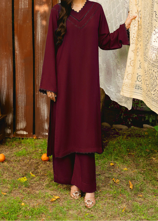 C-S 020- STITCHED 2PC DHANAK CO-ORD SET.