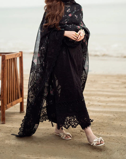 NUREH 3pc Embroidered Lawn New Summer Collec.  CODE. 1141