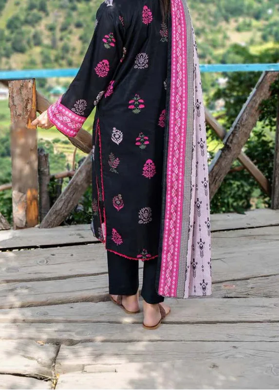 Choices W871 - Digital Printed 3pc Karandi Dress With Digital Printed Karandi Shawl.