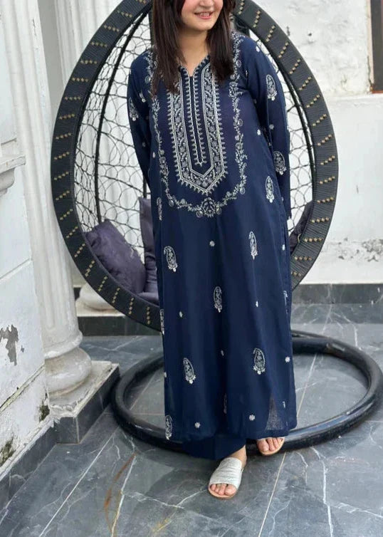 Choices S992-Embroidered 2pc lawn dress.