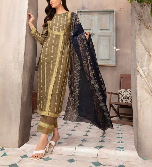 Choices S1051-Digital Printed 3pc Lawn Dress with Digital Printed Lawn Dupatta.