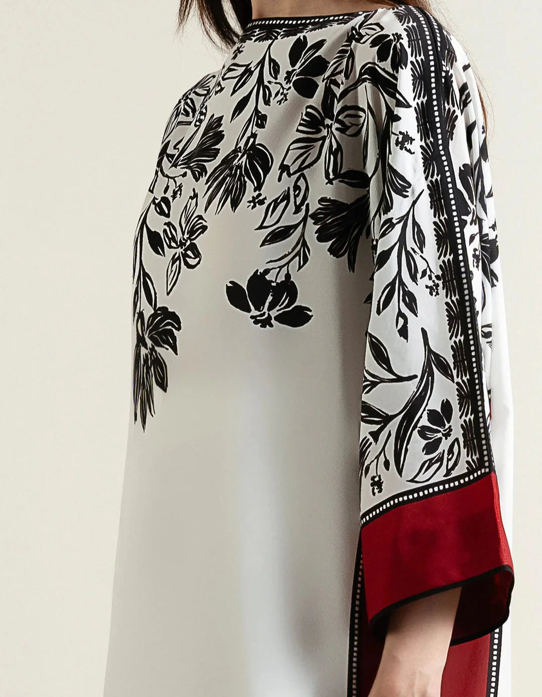 Choices W700 - Digital Printed 3pc Silk dress With Digital Printed Silk  Dupatta.