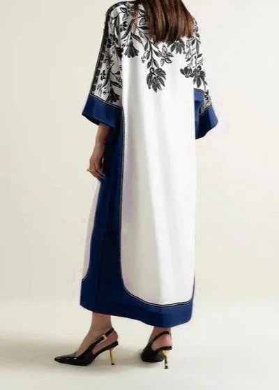 Choices W728 - Digital Printed 3pc Silk dress With Digital Printed Silk dupatta.