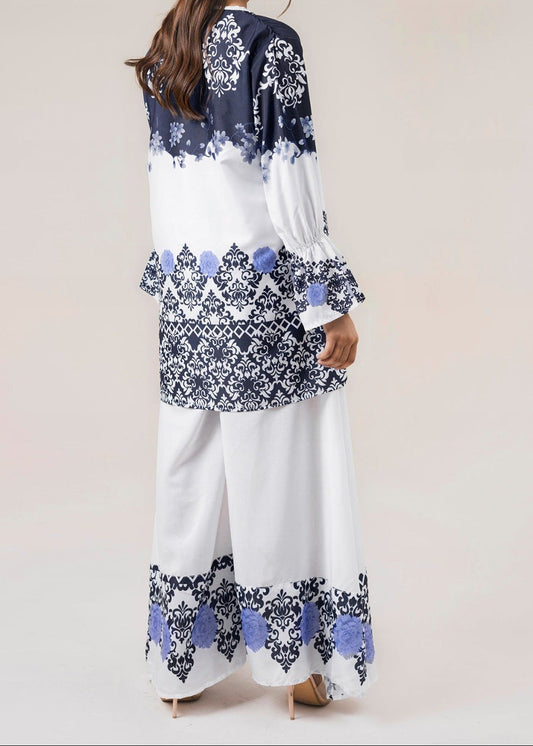 CS-104 ELINA- STITCHED 2PC PRINTED CO-ORD SET.
