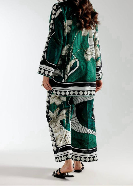CS-105 EMIRA- STITCHED 2PC PRINTED CO-ORD SET.
